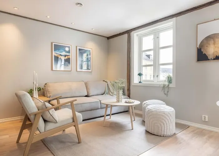 Apartmán Nydelig Townhouse Sentralt I Bergen, Sandviken Bergen